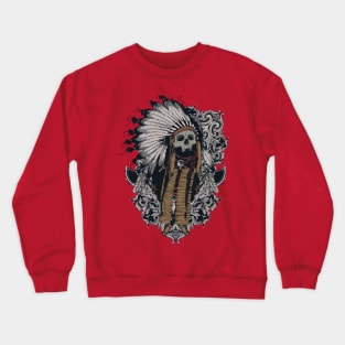 Mexican Skull Chief Crewneck Sweatshirt